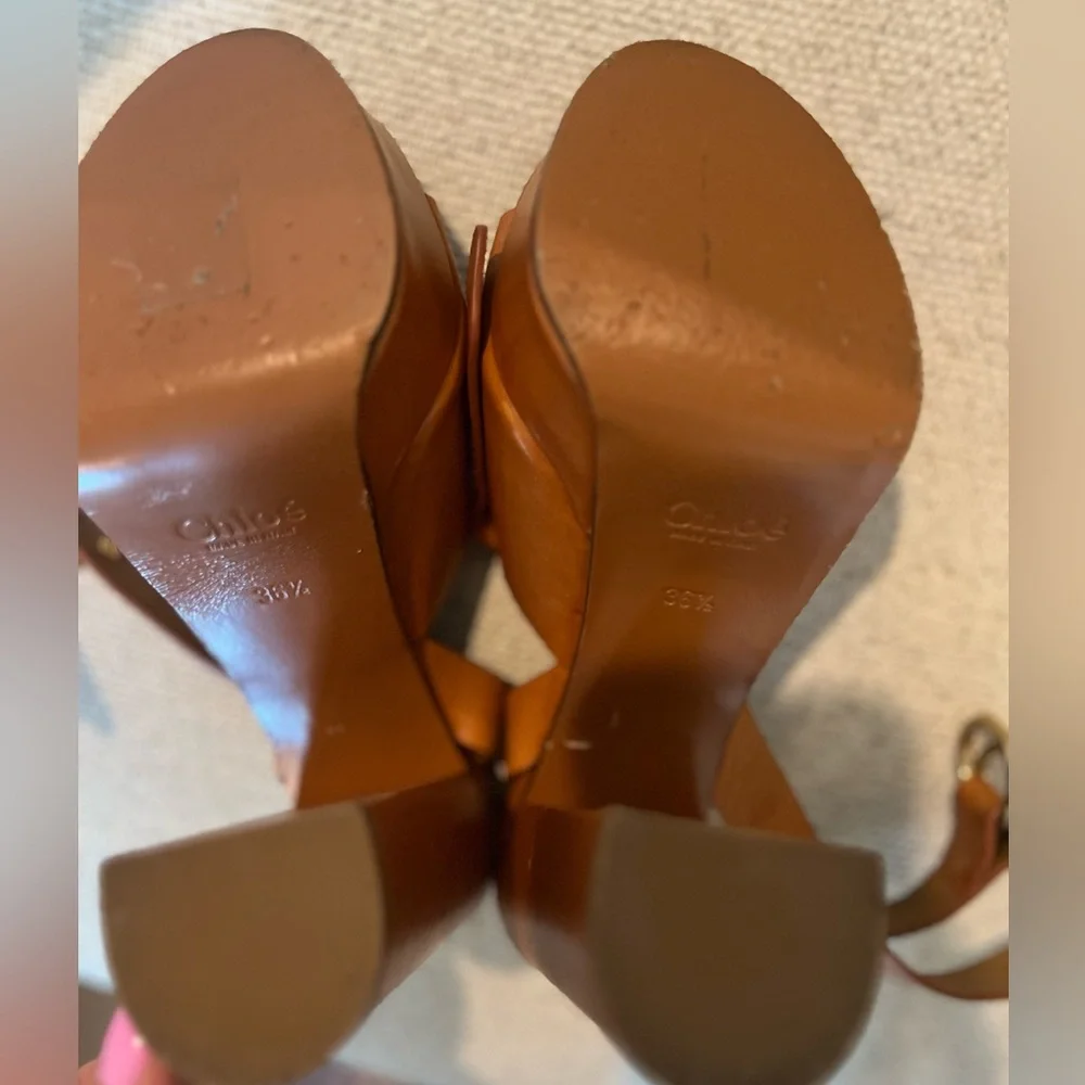 Chloe Kingsley Platform Buckle Sandals - Picture 3 of 5